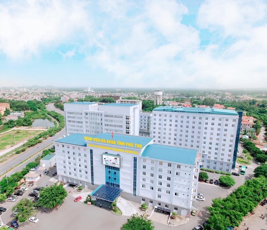 Giới thiệu 2 Hình ảnh tổng thể bênh viện đa khoa tỉnh Phú Thọ