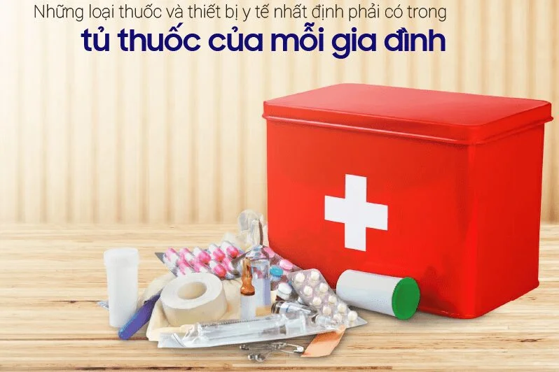 Việc trang bị tủ thuốc gia đình với một số loại thuốc quan trọng, cần thiết cũng là cách bảo vệ, chăm sóc sức khỏe các thành viên trong gia đình