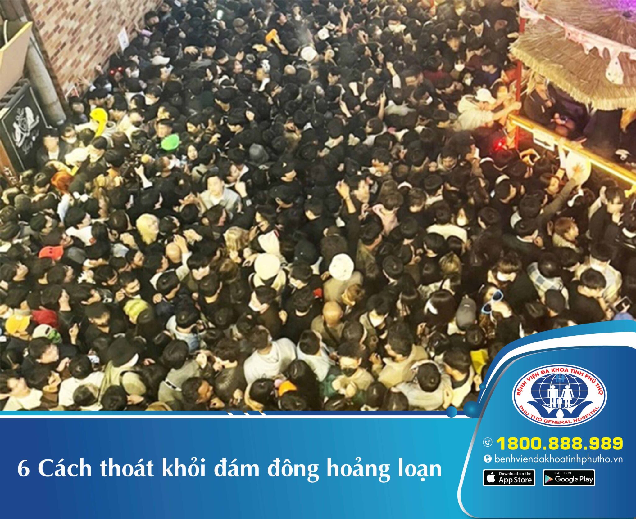 6 Cách thoát khỏi đám đông hoảng loạn 1 Cách thoát khỏi đám đông hoảng loạn