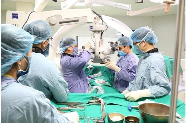 Ca phẫu thuật ngoại khoa sử dụng kính vi phẫu tại Bệnh viện đa khoa tỉnh Phú Thọ