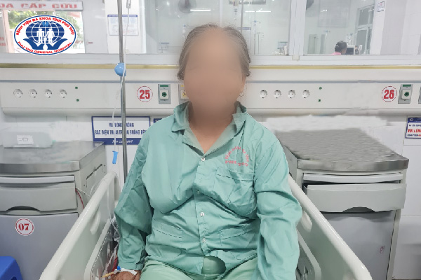 Hình ảnh người bệnh bị sốt mò tại khoa Cấp cứu, BVĐK tỉnh Phú Thọ