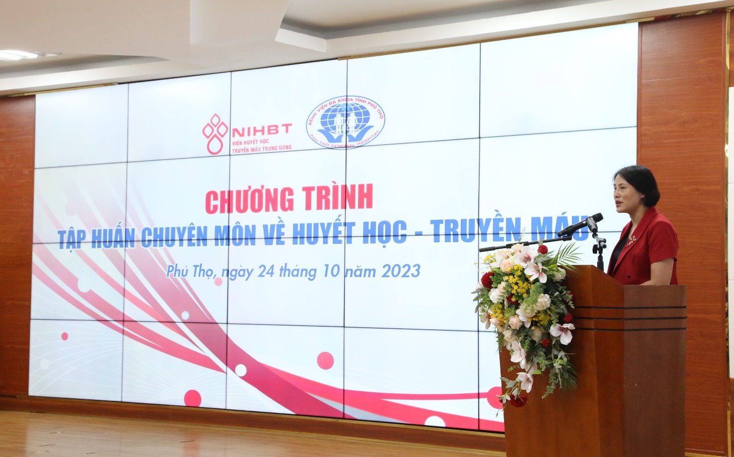 TS Nguyễn Thị Mai - Giám đốc Trung tâm Hemophilia hướng dẫn Cập nhật chẩn đoán và điều trị bệnh Hemophilia