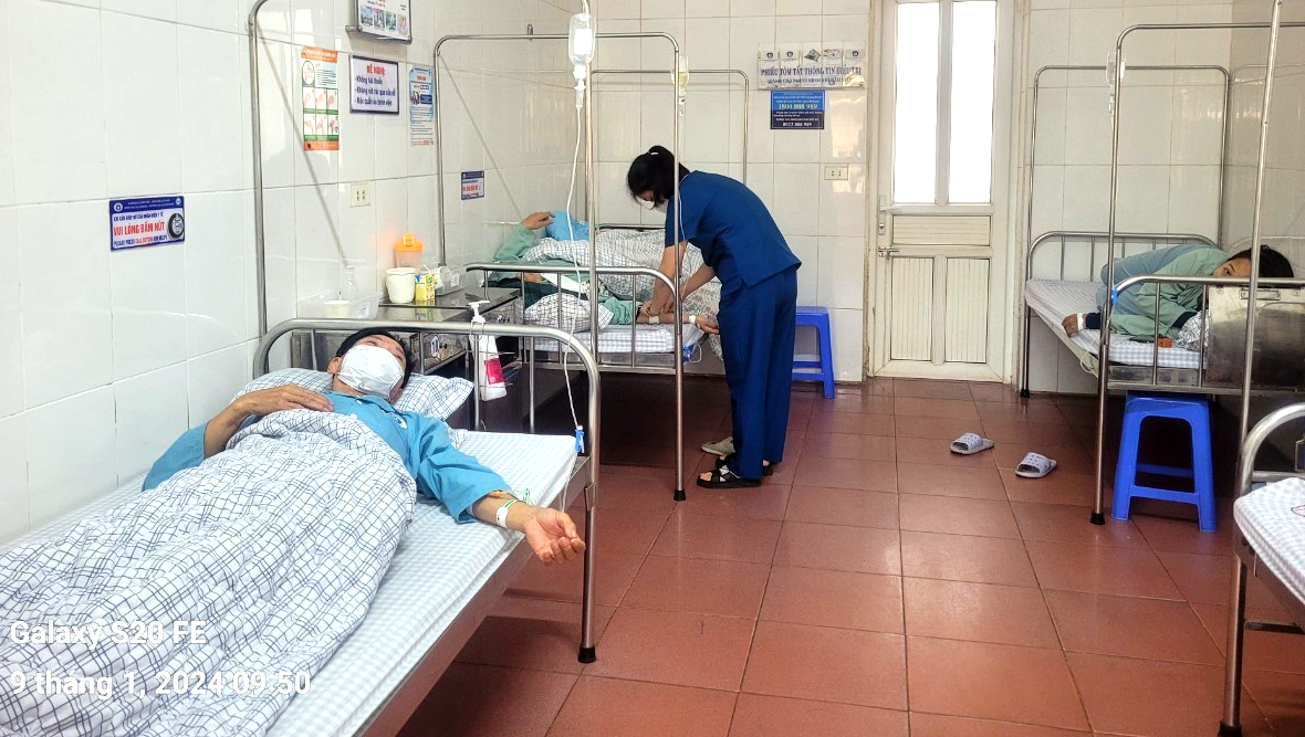 Số người bệnh nhập viện tại khoa Bệnh nhiệt đới – Bệnh viện đa khoa tỉnh Phú Thọ tăng cao