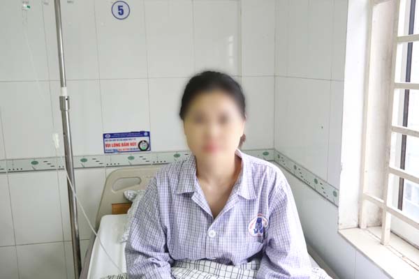 Hình ảnh người bệnh đã ổn định sau điều trị 1 ngày tại Bệnh viện đa khoa tỉnh Phú Thọ