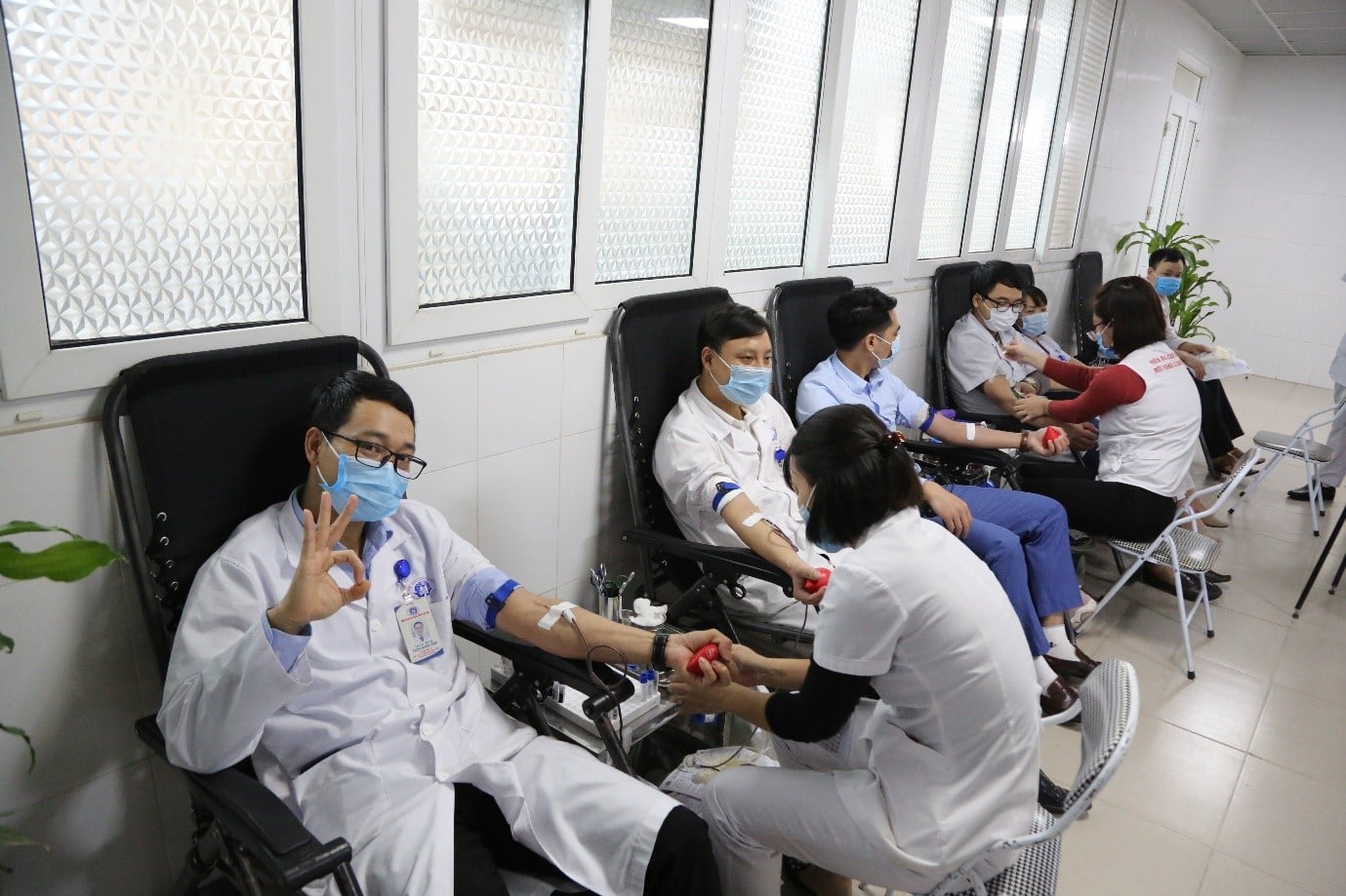Các chương trình hiến tình nguyện luôn nhận được sự hưởng ứng của đông đảo cán bộ viên chức, người lao động tại Bệnh viện đa khoa tỉnh Phú Thọ