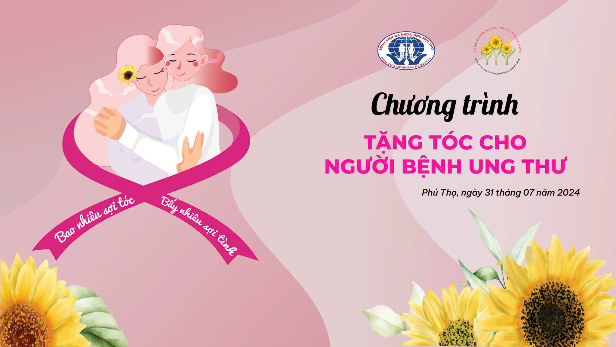 tặng tóc cho người bệnh ung thư