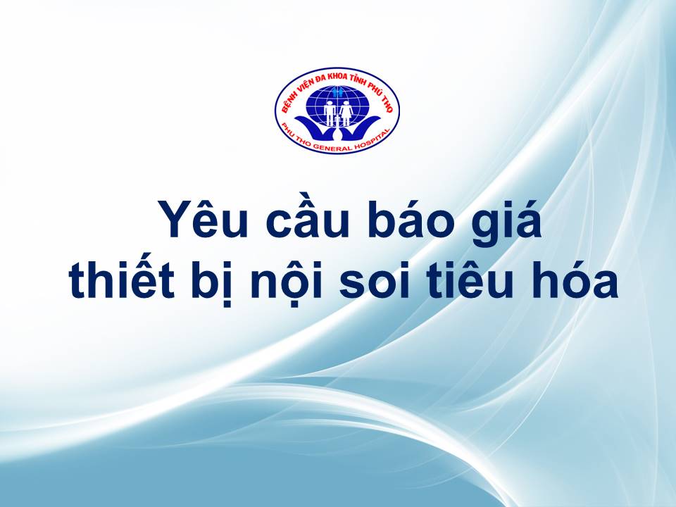 Yêu cầu báo giá thiết bị nội soi tiêu hóa