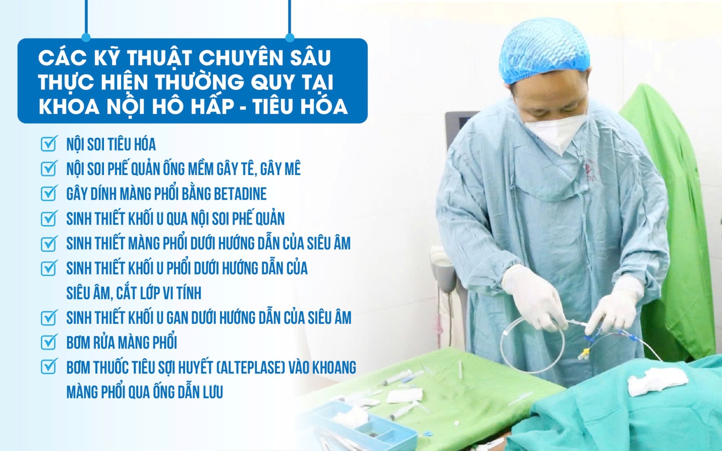 Vững chuyên môn – Sáng y đức: Chân dung người “thủ lĩnh” của khoa Nội Hô hấp – Tiêu hóa