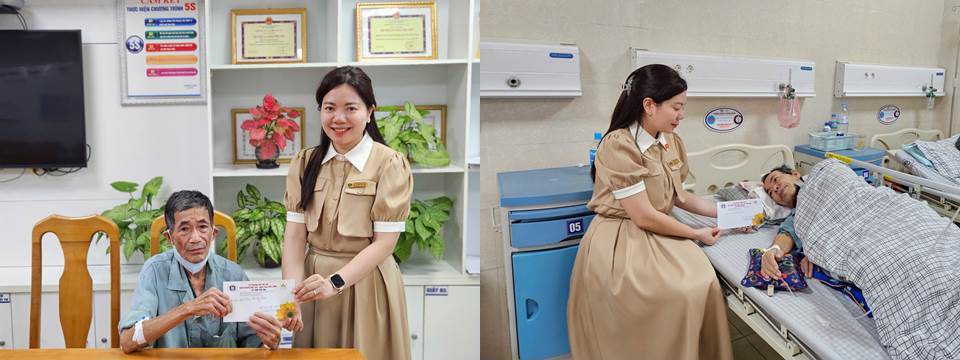 Tổng kết các hoạt động thiện nguyện tại Bệnh viện từ 28/4/2025 đến 04/5/2025