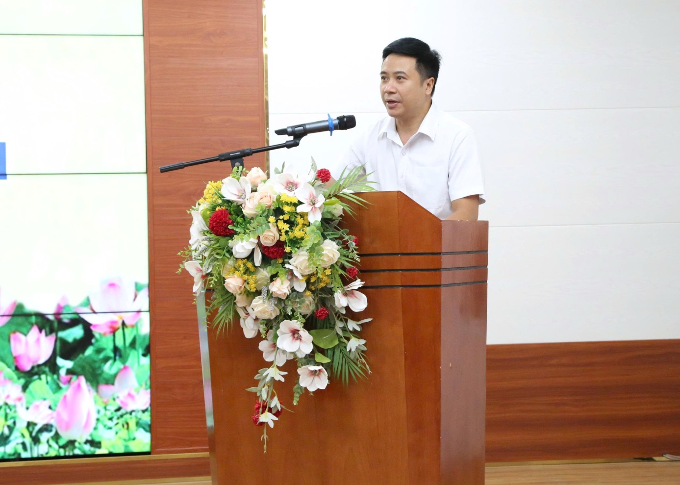 ThS. Nguyễn Đức Thịnh - Viện Đào tạo & Nghiên cứu Y Dược Bạch Mai phát biểu tại chương trình