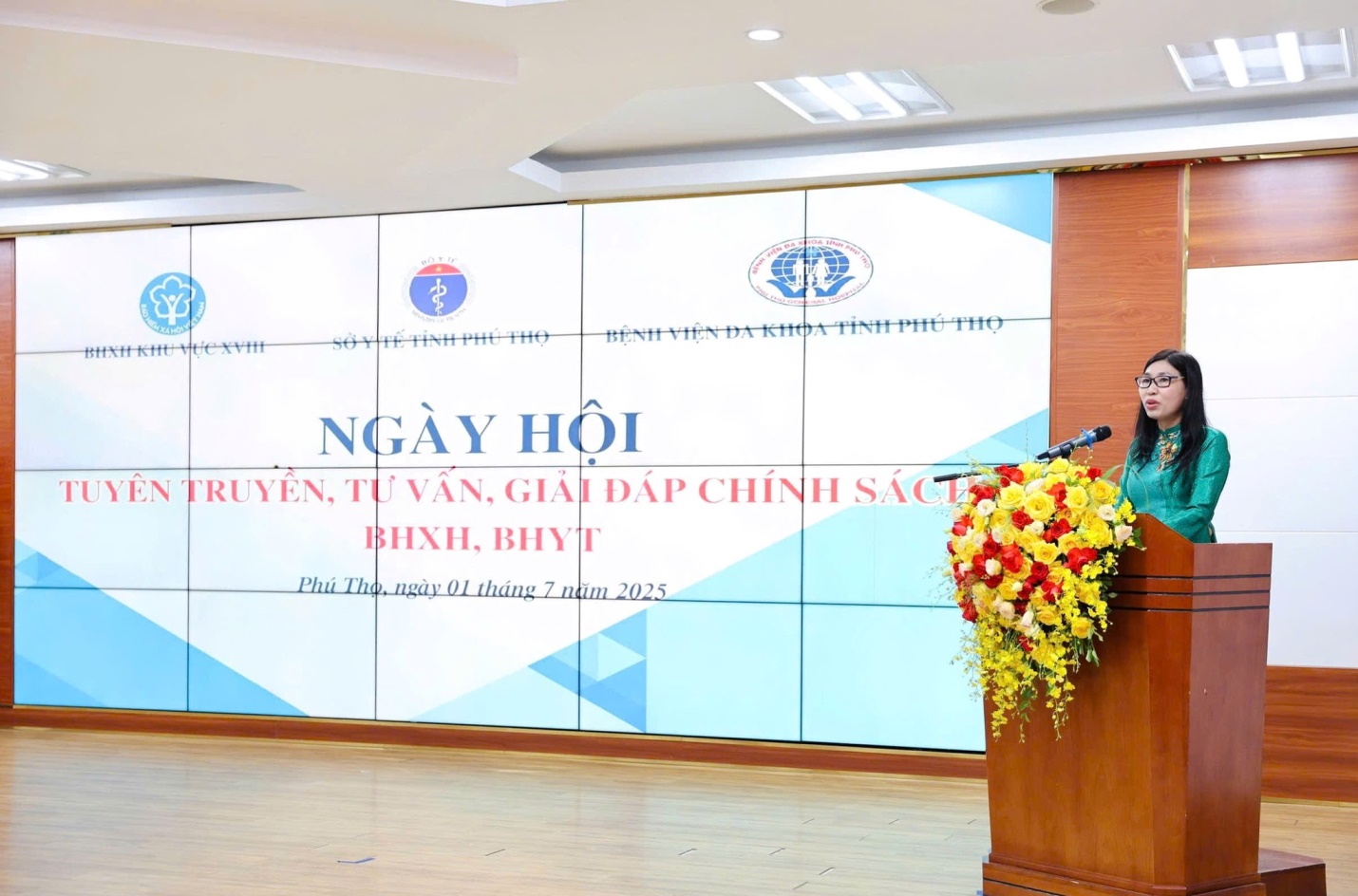 Ngày hội tuyên truyền, tư vấn, giải đáp chính sách Bảo hiểm Y tế tại Phú Thọ