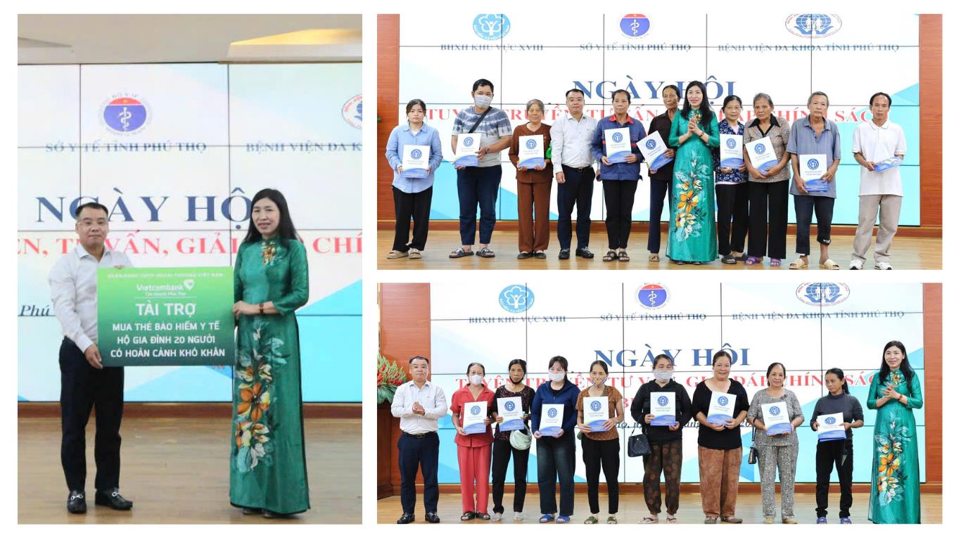 Ngày hội tuyên truyền, tư vấn, giải đáp chính sách Bảo hiểm Y tế tại Phú Thọ