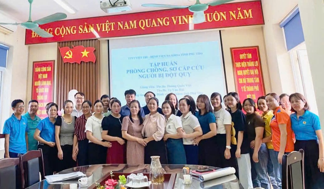 Cấp cứu kịp thời người bệnh đột quỵ não nhờ Mạng lưới cấp cứu kết nối tuyến cơ sở 
