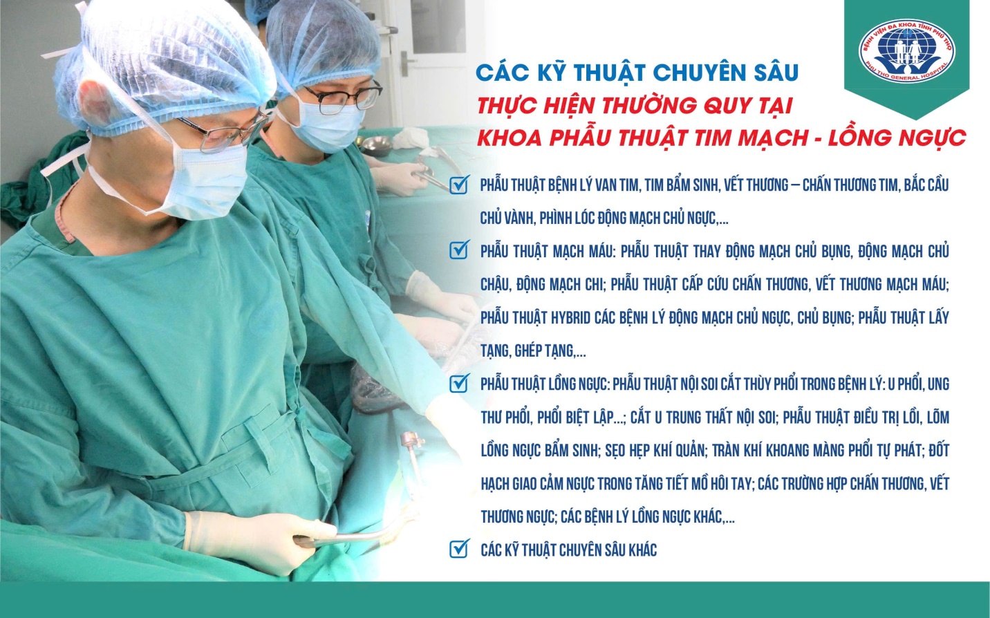 Chân dung người bác sĩ tiên phong trong lĩnh vực Phẫu thuật Tim mạch – Lồng ngực tại Bệnh viện Đa khoa tỉnh Phú Thọ
