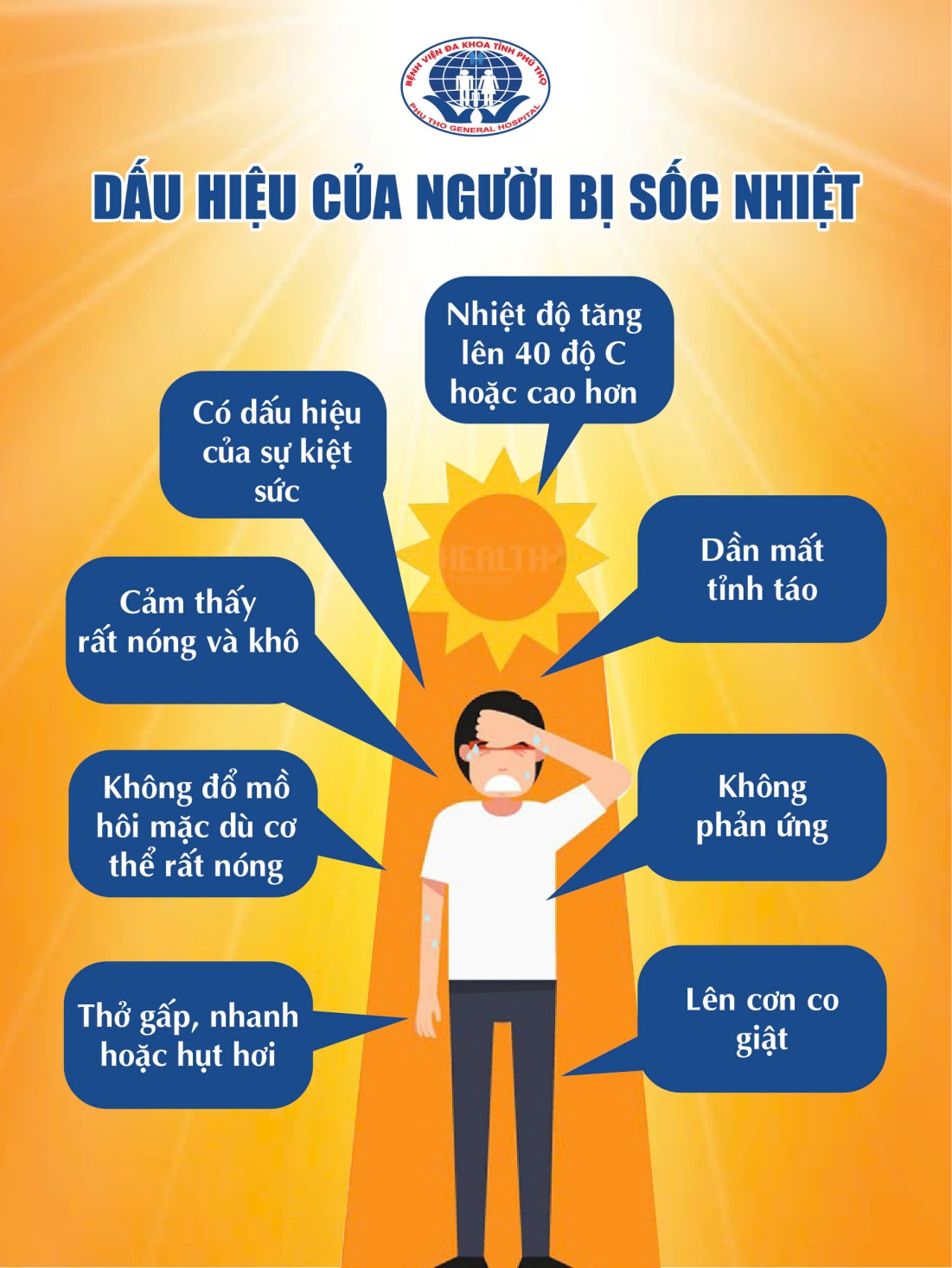 Cảnh báo sốc nhiệt do nắng nóng: Đừng chủ quan!