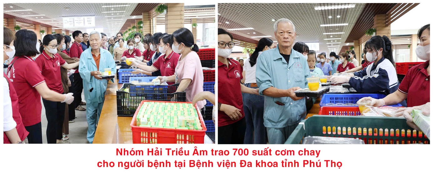 Tổng kết các hoạt động thiện nguyện tại Bệnh viện Đa khoa tỉnh Phú Thọ từ ngày 20/8 đến ngày 26/8/2025