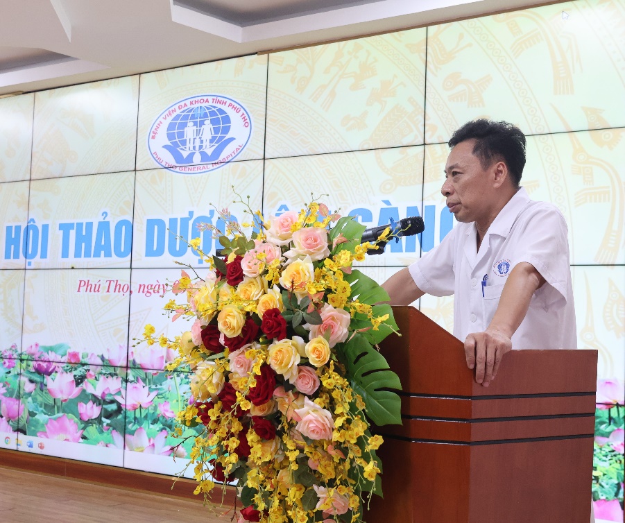 Hội thảo Dược lâm sàng tại Bệnh viện Đa khoa tỉnh Phú Thọ