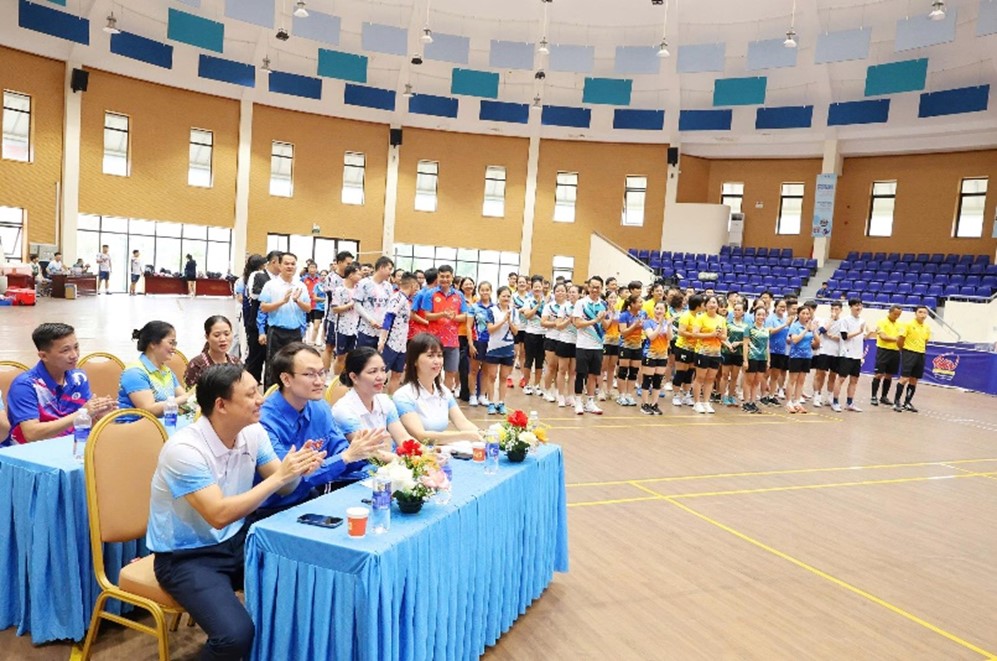 Khai mạc Hội thao cán bộ, viên chức, người lao động Bệnh viện Đa khoa tỉnh Phú Thọ 11 11 1