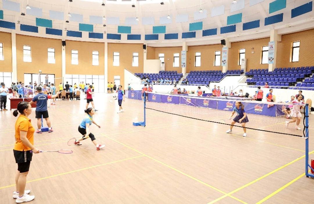 Khai mạc Hội thao cán bộ, viên chức, người lao động Bệnh viện Đa khoa tỉnh Phú Thọ 20 23