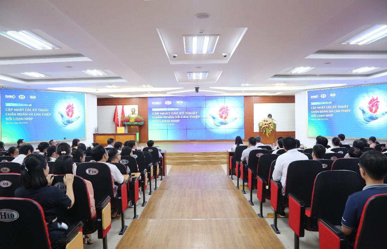 Hội thảo Cập nhật các kỹ thuật chẩn đoán và can thiệp rối loạn nhịp