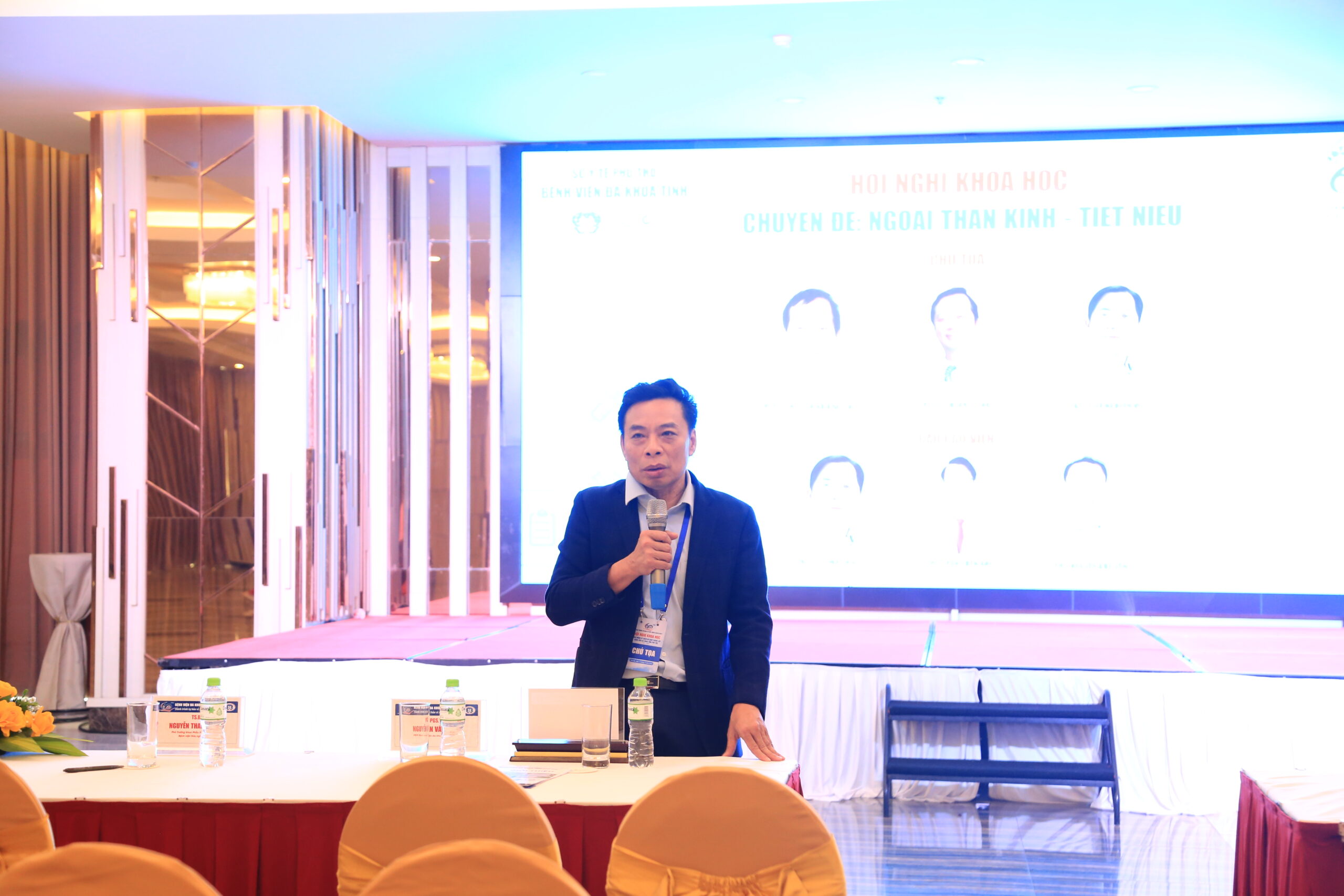 PGS.TS Nguyễn Văn Sơn – Phó Giám đốc Bệnh viện Đa khoa tỉnh Phú Thọ phát biểu tại Hội nghị