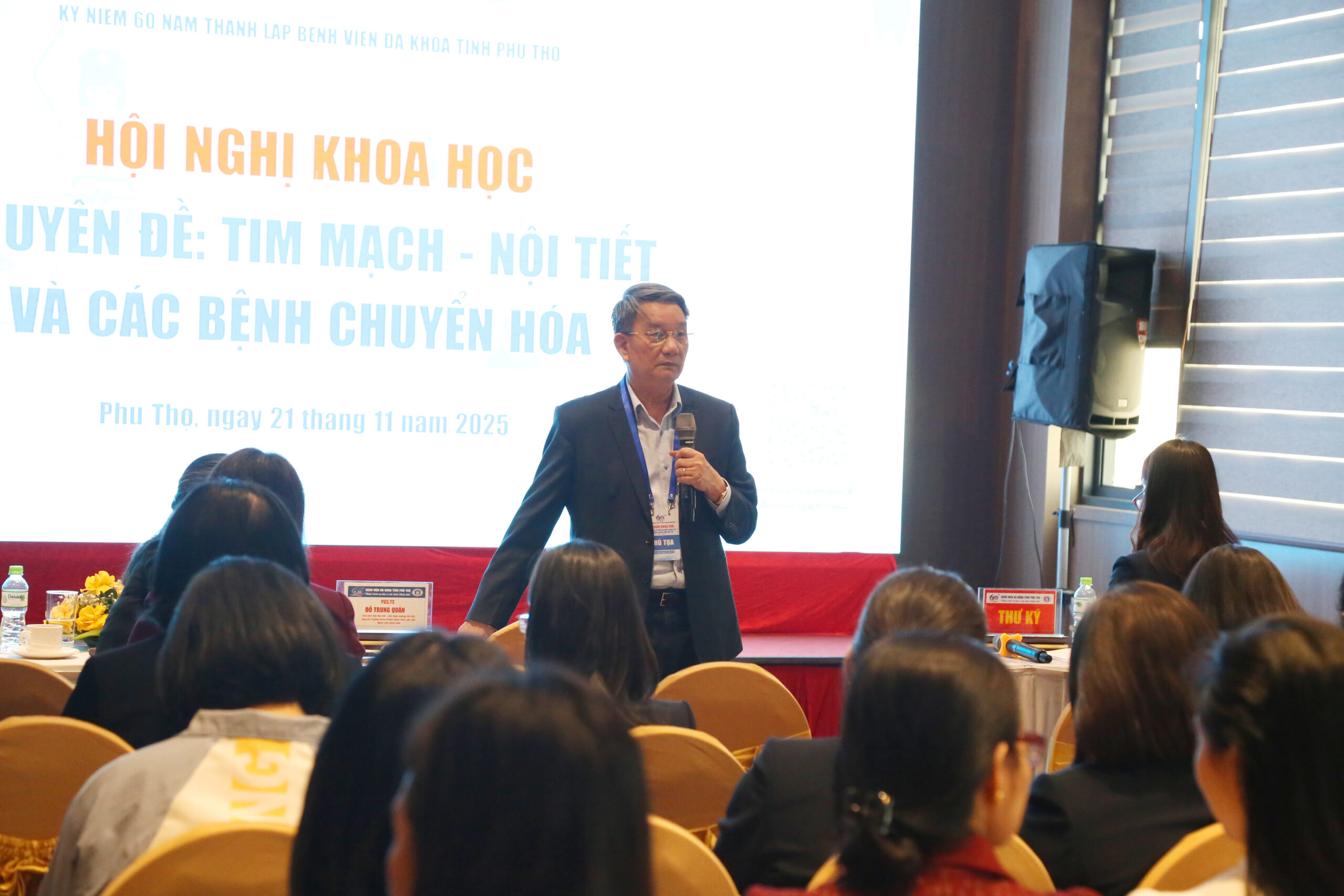 Hội nghị Khoa học chuyên đề: Tim mạch - Nội tiết và các bệnh chuyển hoá chào mừng kỷ niệm 60 năm thành lập Bệnh viện Đa khoa tỉnh Phú Thọ 6 IMG 1606 scaled