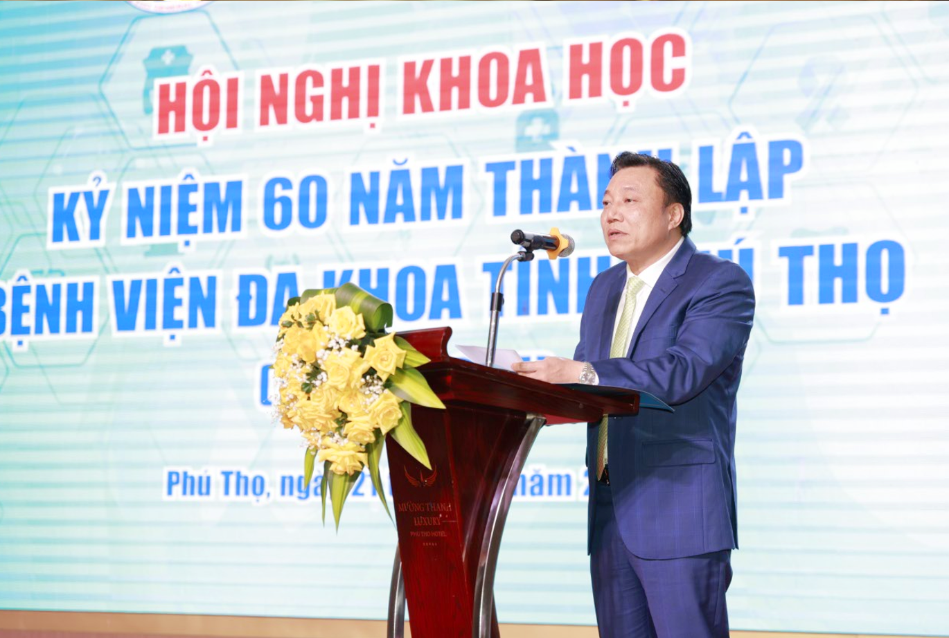 Đồng chí Nguyễn Huy Ngọc - Tỉnh uỷ viên - Phó Chủ tịch UBND tỉnh phát biểu tại chương trình