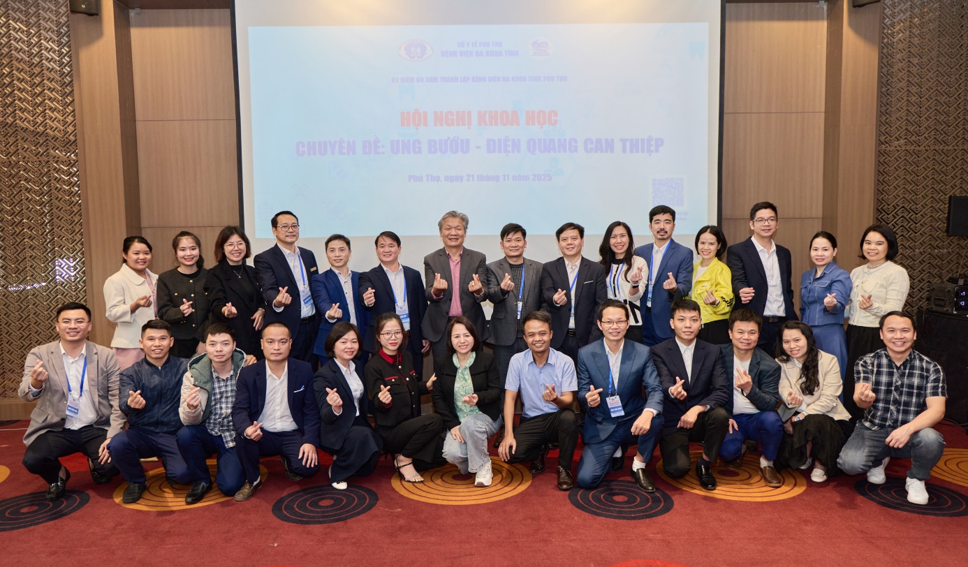 Hội nghị Khoa học chuyên đề: Ung bướu – Điện quang can thiệp chào mừng kỷ niệm 60 năm thành lập Bệnh viện Đa khoa tỉnh Phú Thọ 4 ub4