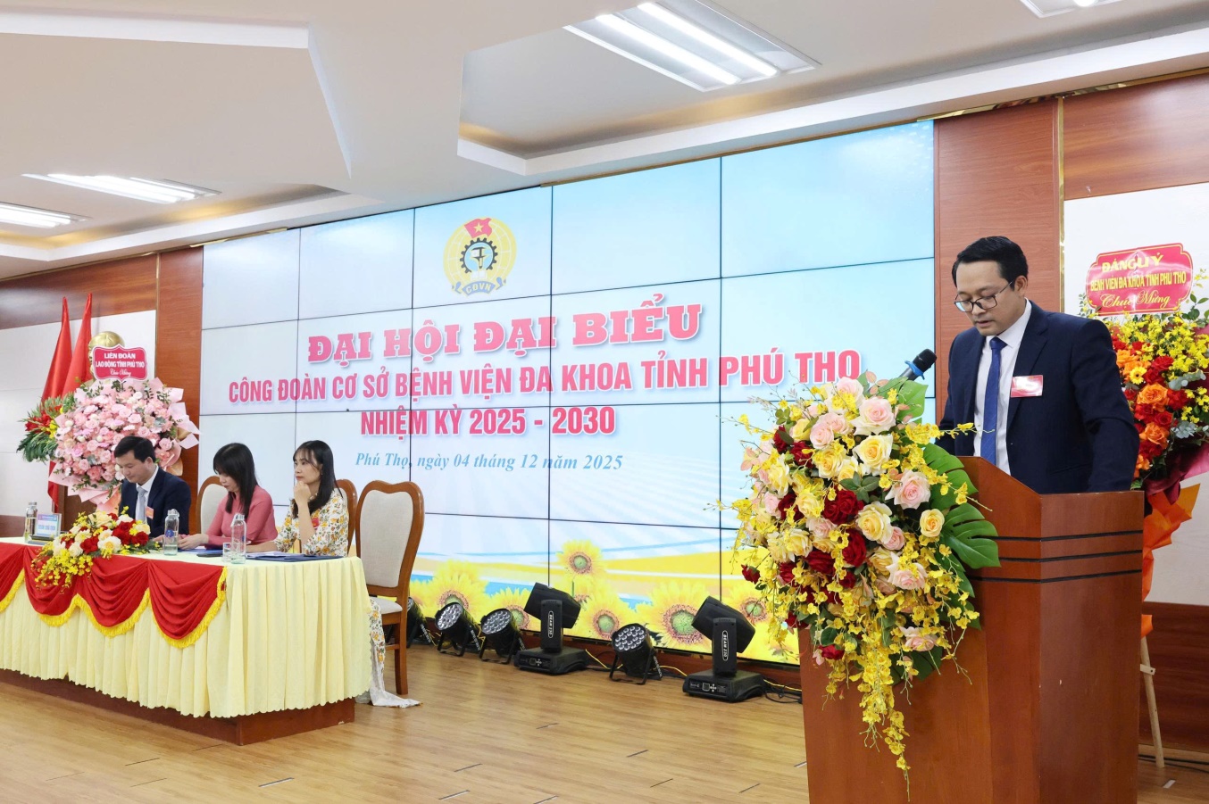 Bệnh viện Đa khoa tỉnh Phú Thọ tổ chức thành công Đại hội Đại biểu Công đoàn cơ sở nhiệm kỳ 2025 – 2030 10 cd10