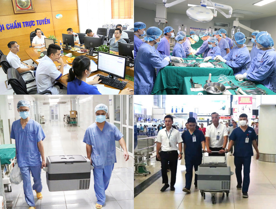 Hành trình 10 năm kết nối và hiện thực hóa những ước mơ “hồi sinh” cuộc sống – Công tác hiến, ghép mô, tạng tại Bệnh viện Đa khoa tỉnh Phú Thọ 7 Từ Bệnh viện Đa khoa tỉnh Phú Thọ, các mô, tạng của người cho chết não đã được đưa đến các bệnh viện lớn, giúp “hồi sinh” nhiều người bệnh hiểm nghèo ở khắp các tỉnh thành trong cả nước