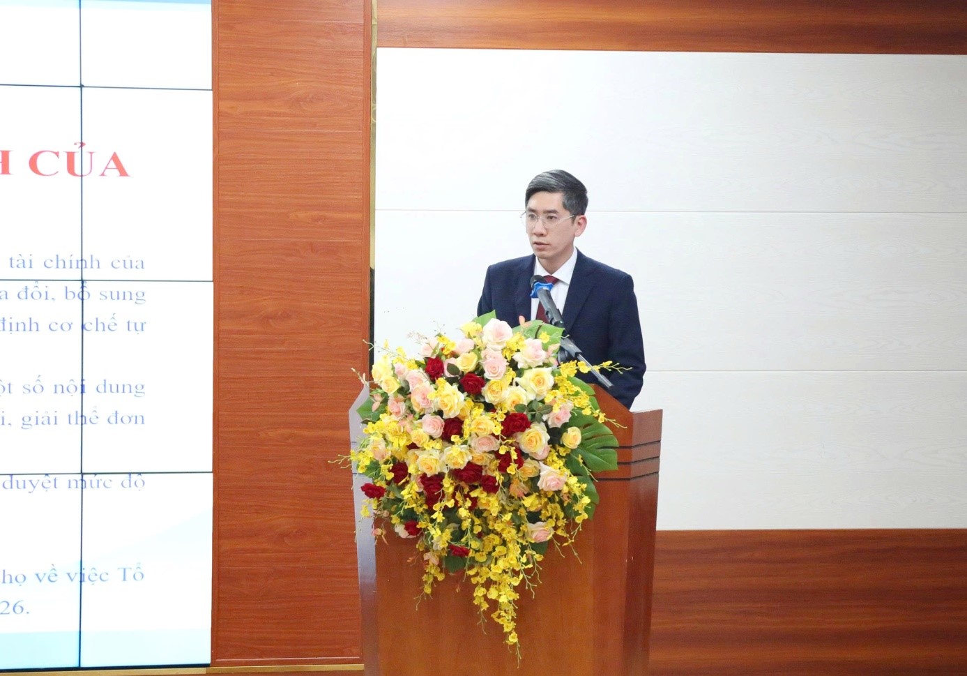 ThS Đào Anh Tuấn - Kế toán trưởng Bệnh viện Báo cáo kết quả hoạt động tài chính năm 2025, kế hoạch năm 2026