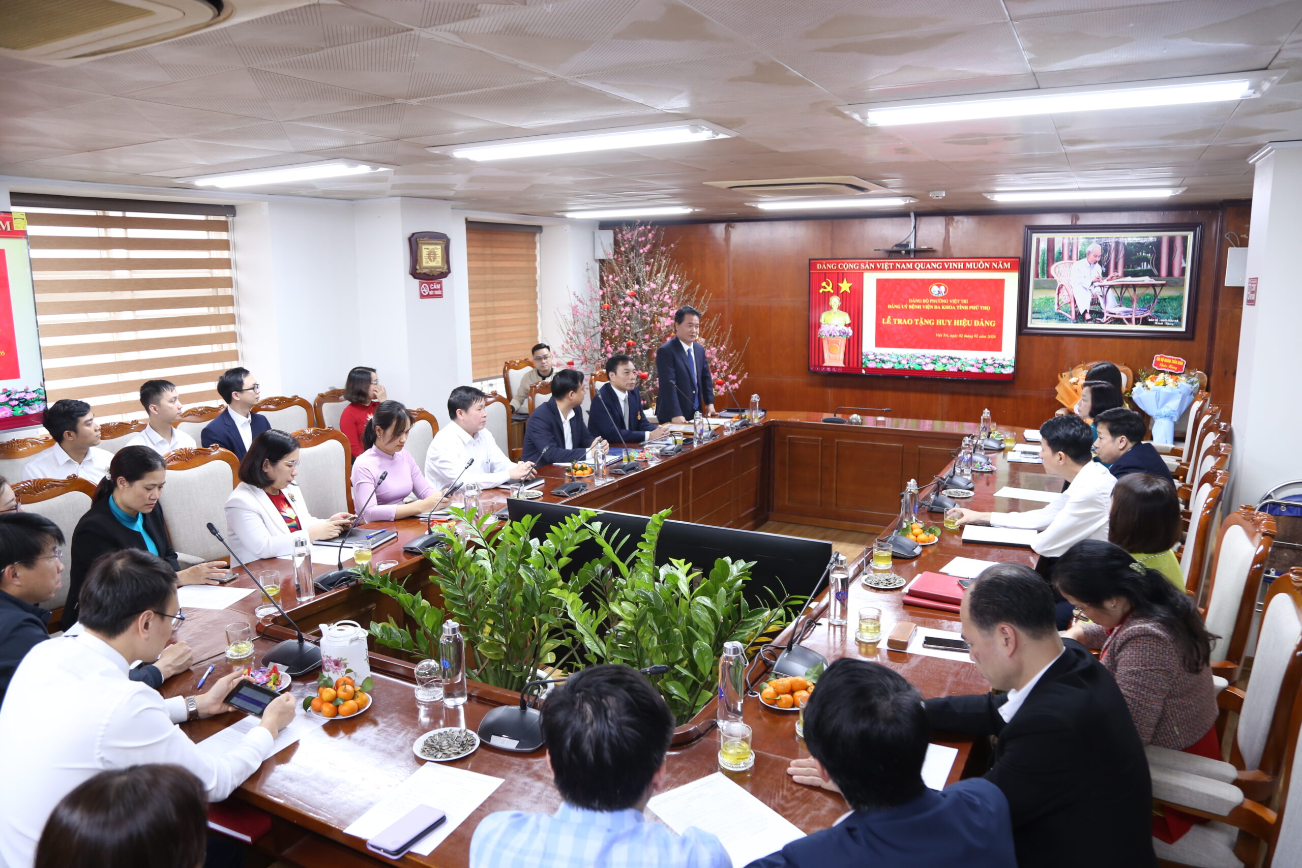 Đồng chí Lê Đình Thanh Sơn phát biểu tại buổi lễ 