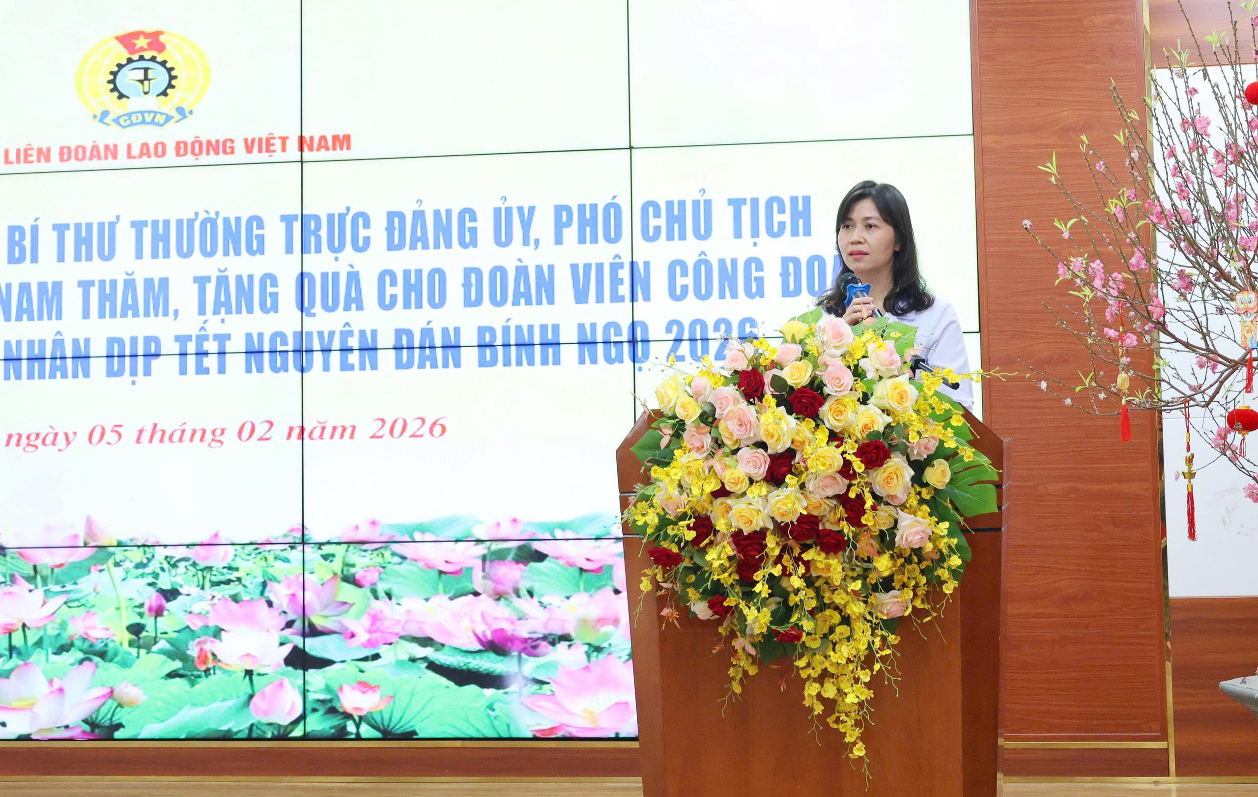 BSCKII Lê Na phát biểu tại chương trình