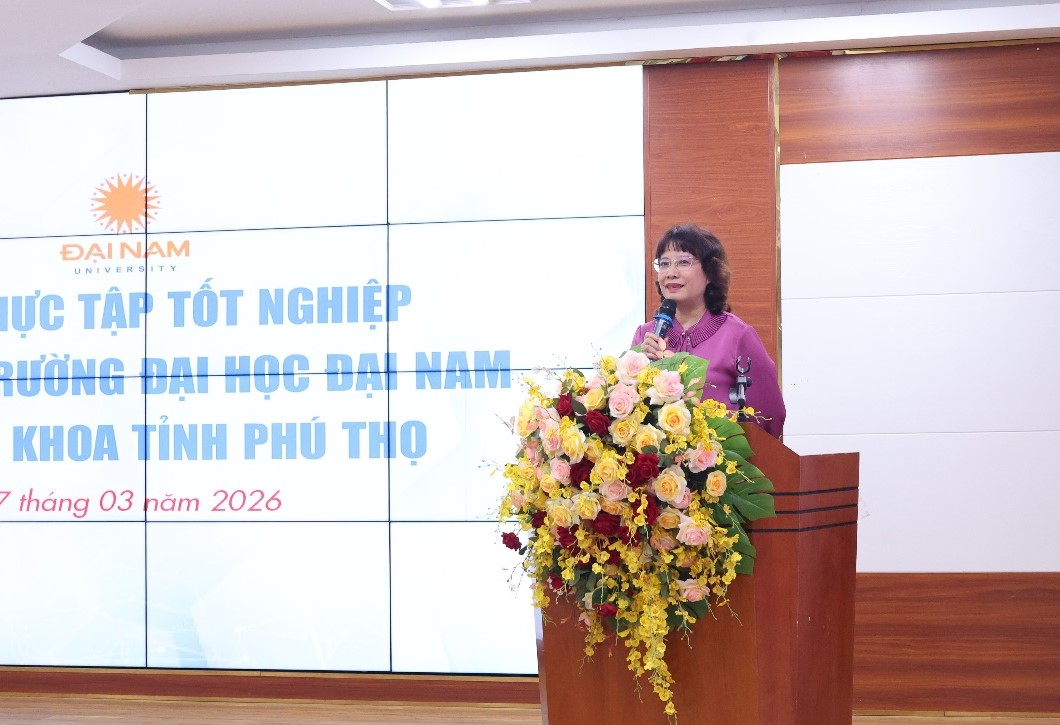 Tổng kết đợt thực tập tốt nghiệp cho sinh viên Trường Đại học Đại Nam tại Bệnh viện Đa khoa tỉnh Phú Thọ 4 a4 10