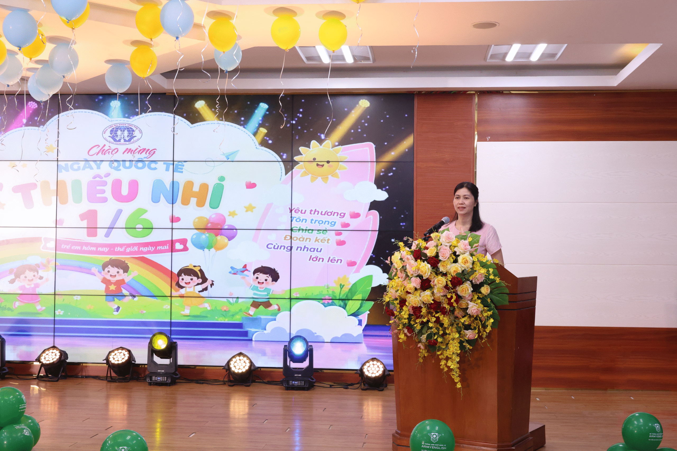 Lan tỏa yêu thương nhân ngày Quốc tế Thiếu nhi 01/6 tới các bệnh nhi tại Bệnh viện Đa khoa tỉnh Phú Thọ