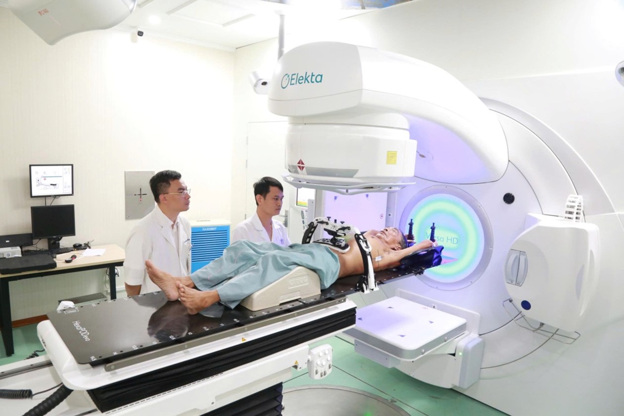 Xạ trị lập thể định vị thân (SBRT)