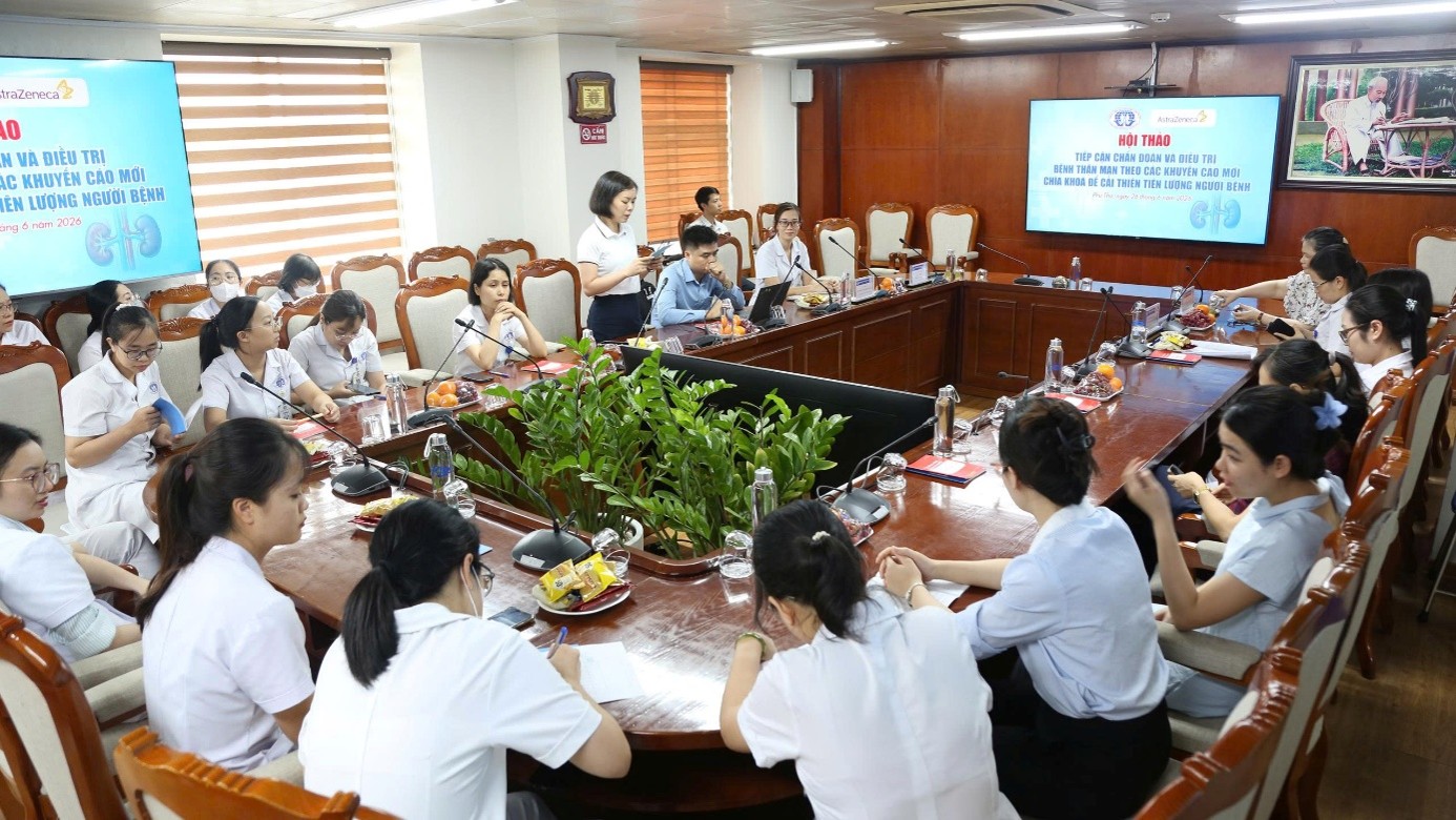 Hội thảo khoa học: “Tiếp cận chẩn đoán và điều trị bệnh thận mạn theo các khuyến cáo mới: Chìa khóa để cải thiện tiên lượng người bệnh”