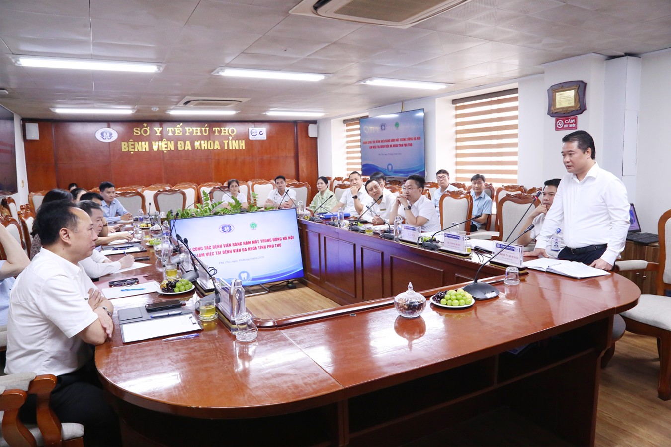 Tăng cường hợp tác chuyên môn trong lĩnh vực răng hàm mặt giữa Bệnh viện Đa khoa tỉnh Phú Thọ và Bệnh viện Răng Hàm Mặt Trung ương Hà Nội