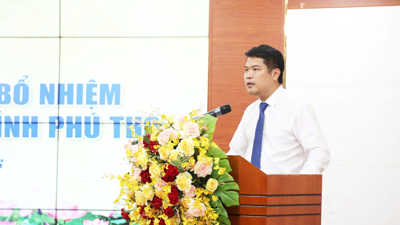 BSCKII Lê Công Bình – Phó Giám đốc Bệnh viện phát biểu tại hội nghị