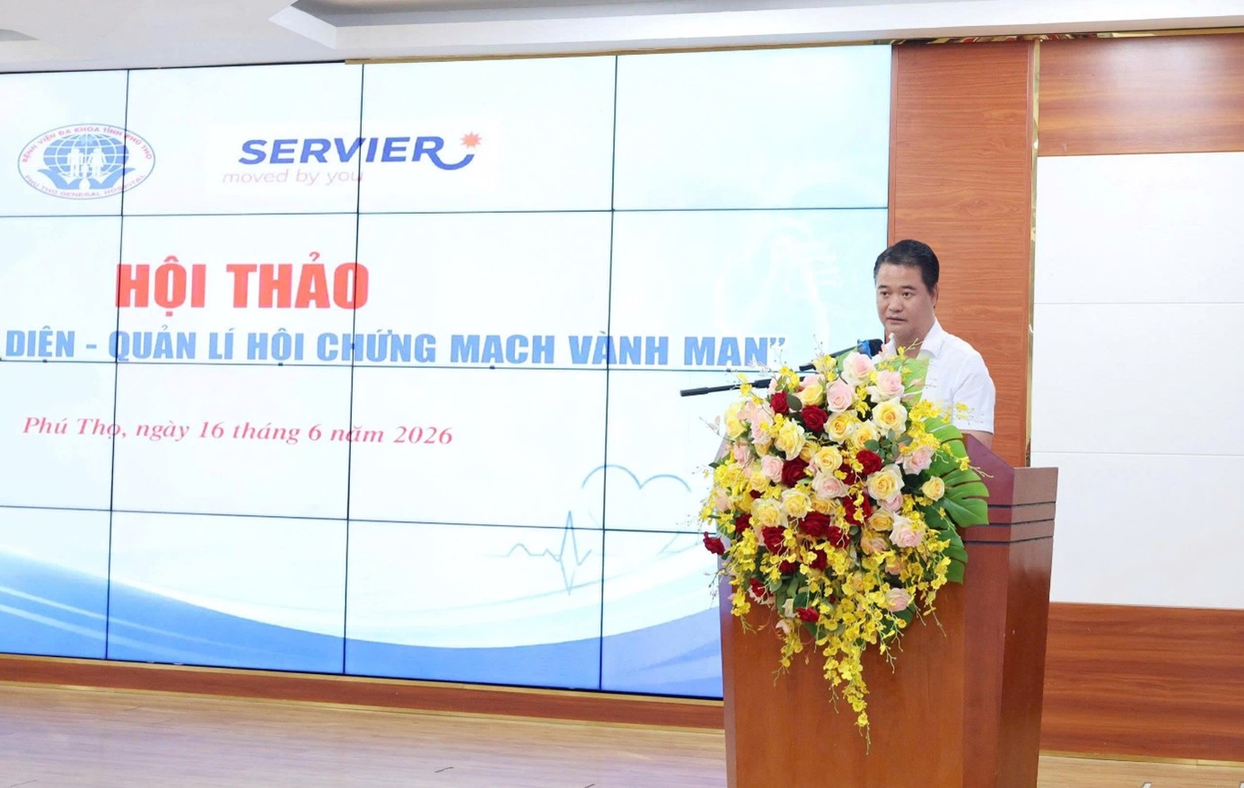 Hội thảo “Tiếp cận toàn diện - Quản lý Hội chứng mạch vành mạn” tại Bệnh viện Đa khoa tỉnh Phú Thọ