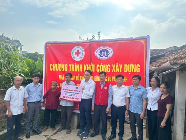Chương trình Khám, cấp phát thuốc miễn phí và hỗ trợ xây dựng nhà nhân đạo cho người dân khó khăn tại xã Liên Minh, tỉnh Phú Thọ