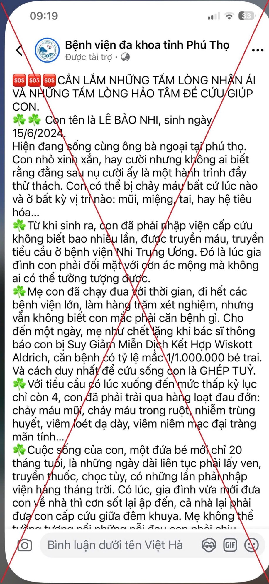 canh bao gia mao fanpage 5