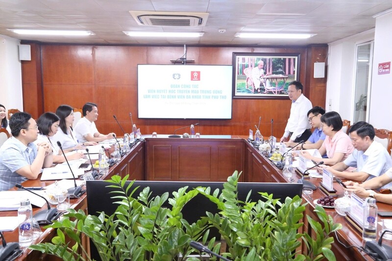 Thẩm định triển khai kỹ thuật ghép tế bào gốc tại Bệnh viện Đa khoa tỉnh Phú Thọ - Tiến gần mục tiêu làm chủ kỹ thuật điều trị chuyên sâu