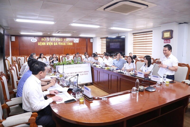 Thẩm định triển khai kỹ thuật ghép tế bào gốc tại Bệnh viện Đa khoa tỉnh Phú Thọ - Tiến gần mục tiêu làm chủ kỹ thuật điều trị chuyên sâu