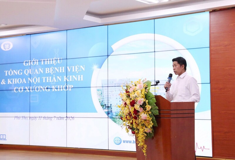 Hội thảo “Xu hướng mới trong điều trị thoái hóa khớp” tại Bệnh viện Đa khoa tỉnh Phú Thọ 4 Hội thảo “Xu hướng mới trong điều trị thoái hóa khớp” tại Bệnh viện Đa khoa tỉnh Phú Thọ
