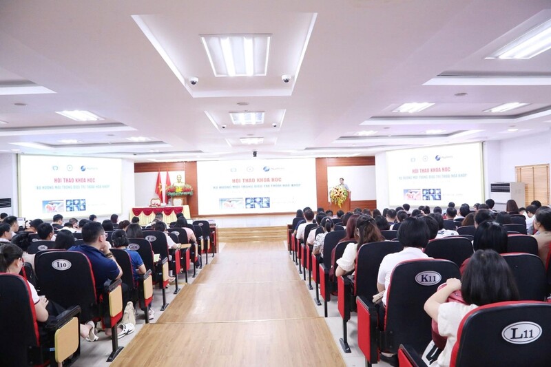 Hội thảo “Xu hướng mới trong điều trị thoái hóa khớp” tại Bệnh viện Đa khoa tỉnh Phú Thọ 6 hội thảo thoái hoá khớp