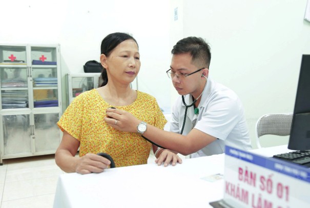 Bệnh viện Đa khoa tỉnh Phú Thọ ra quân khám sức khỏe định kỳ, khám sàng lọc miễn phí cho người dân 31 trien khai kham suc khoe dinh ky 15