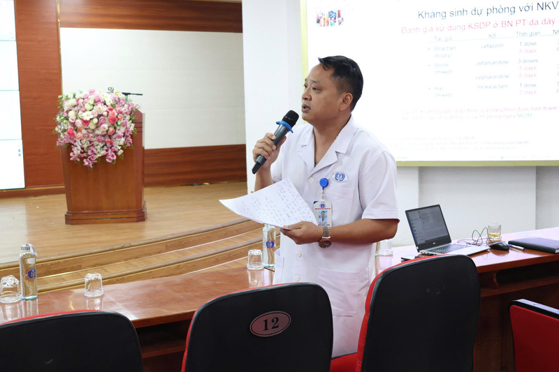 Chương trình Tập huấn phòng ngừa nhiễm khuẩn vết mổ tại Bệnh viện Đa khoa tỉnh Phú Thọ 9