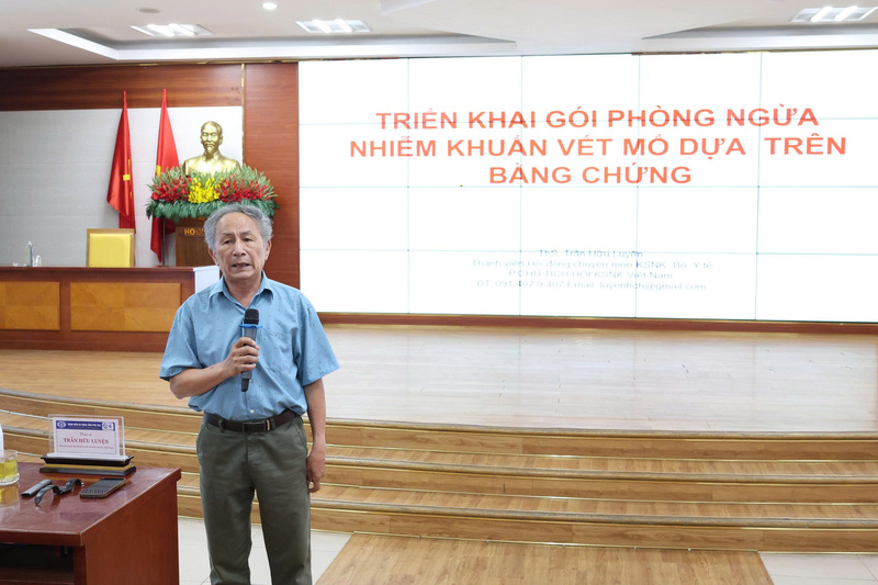 Chương trình Tập huấn phòng ngừa nhiễm khuẩn vết mổ tại Bệnh viện Đa khoa tỉnh Phú Thọ 7