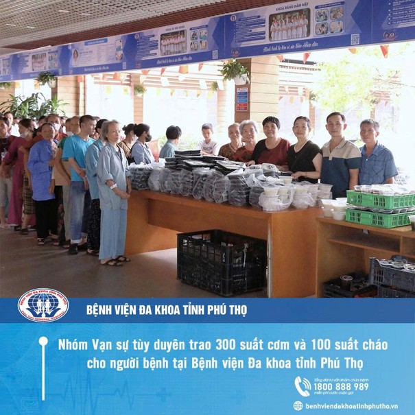 Tổng kết các hoạt động thiện nguyện tại Bệnh viện Đa khoa tỉnh Phú Thọ từ ngày 12/8 đến 18/8/2026 7 tang qua 2 1